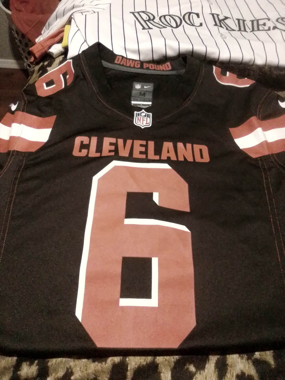 Nike Cleveland Browns Kids 'Dawg Pound' Jersey - Brown/Orange